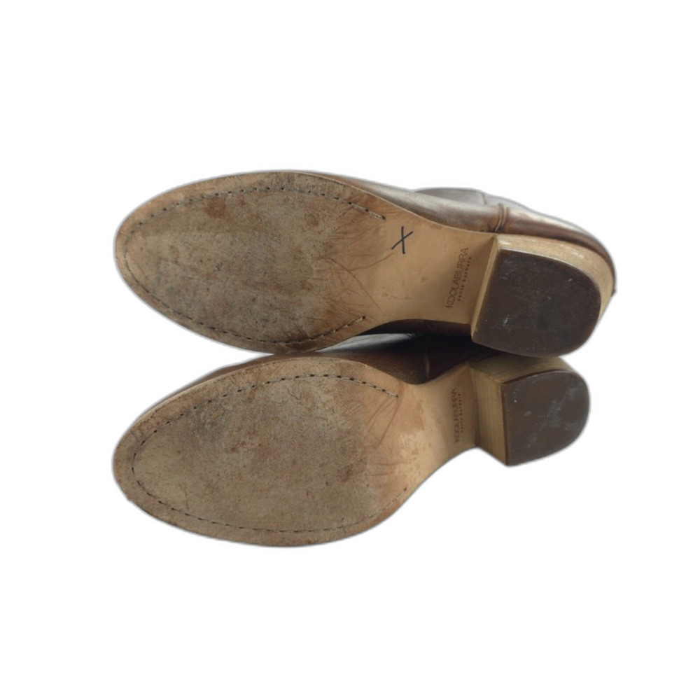 UGG Koolaburra Notela Ankle Bootie Leather Block Heel Elevated Western Boho 8 - Picture 11 of 11